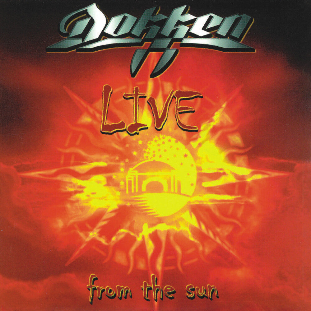 the album cover for Dokken - Live From The Sun (Blue) [Colored Vinyl] [180 Gram]