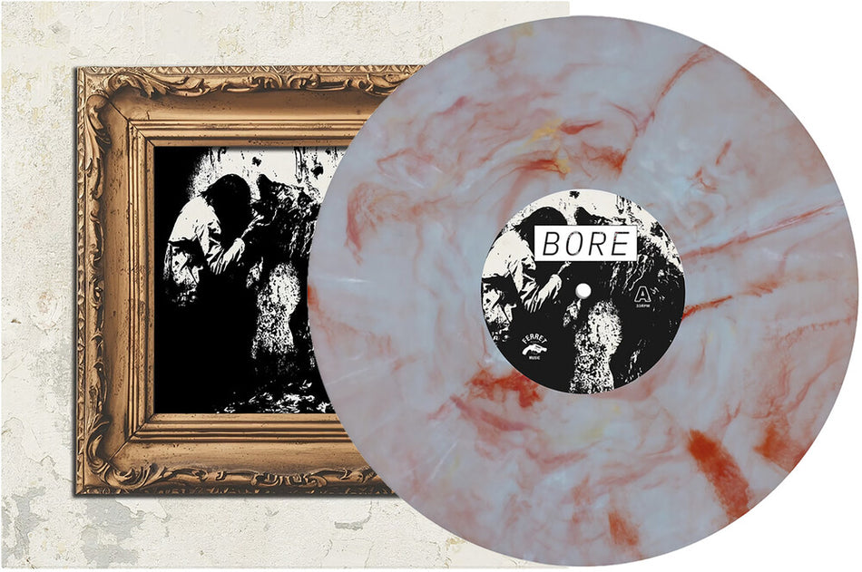 the album cover for Bore - Feral [Clear Vinyl] (Gol) (Ltbl) (Red) (Wht)