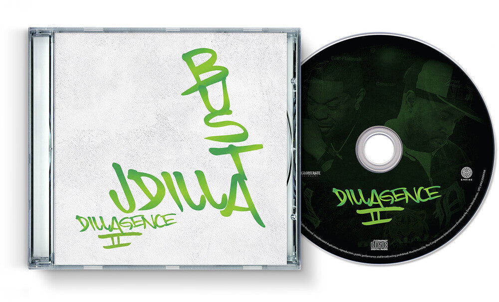 the album cover for Busta Rhymes / J Dilla - Dillagence II