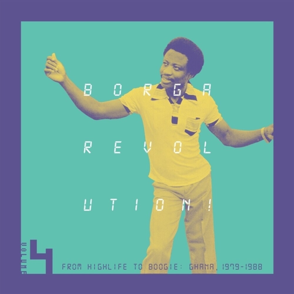the album cover for Borga Revolution: Ghanaian Music In Digital Age - Borga Revolution: Ghanaian Music In Digital Age