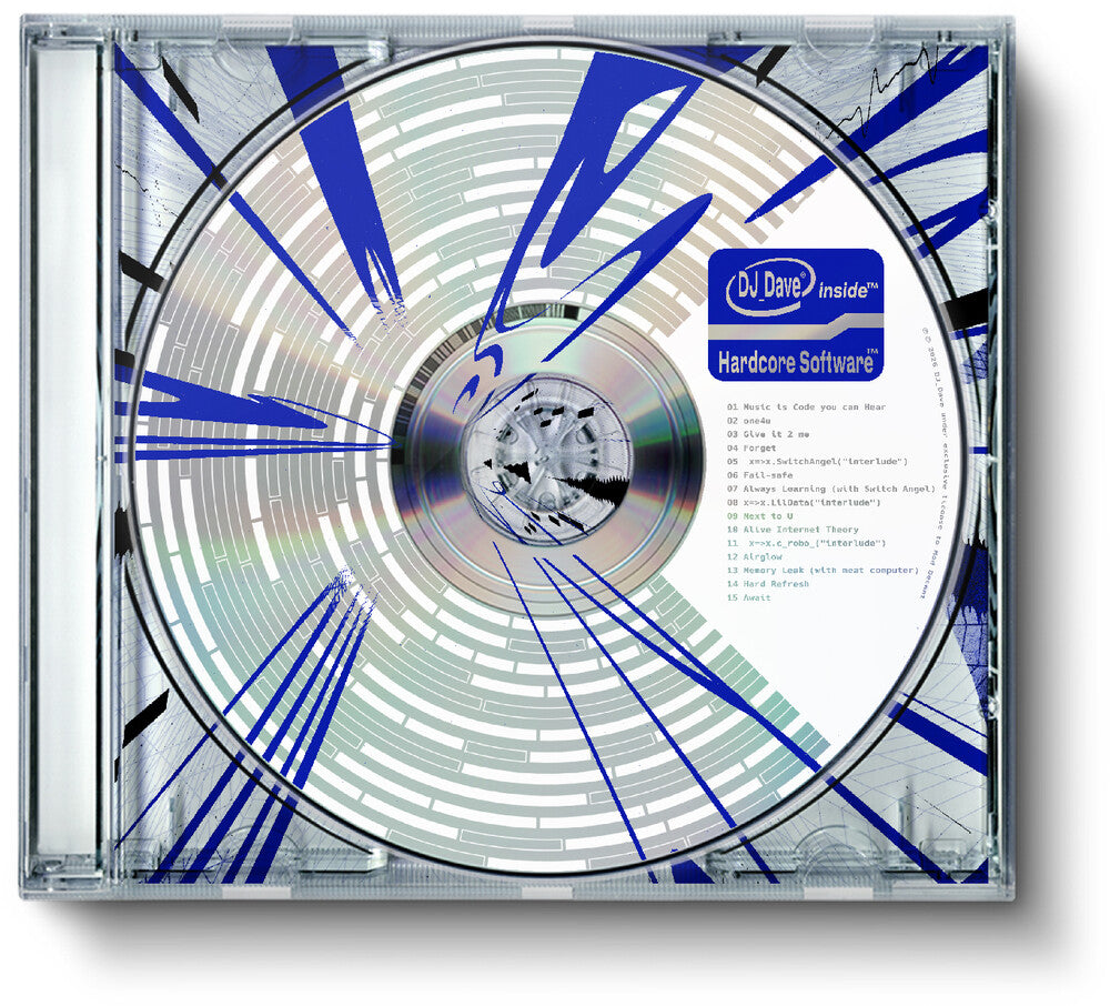 the album cover for Dj Dave - Hardcore Software