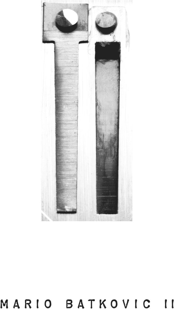 the album cover for Mario Batkovic - I I - Silver [Colored Vinyl] (Slv)