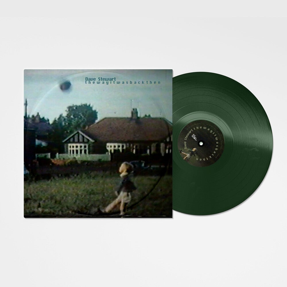 the album cover for Dave Stewart - Way It Was Back Then - Leaf Green [Colored Vinyl] (Grn)