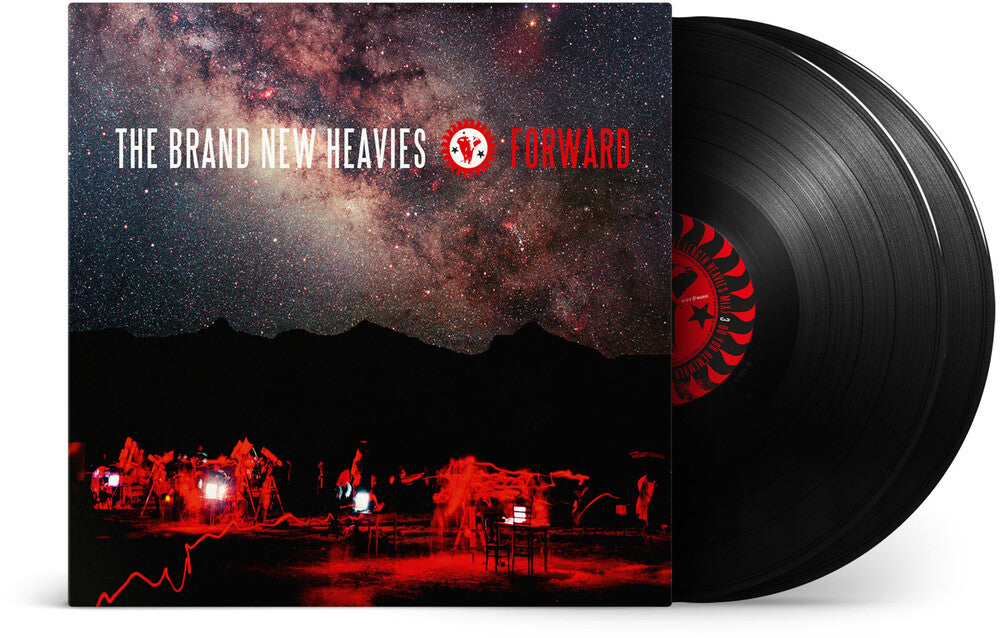 the album cover for The Brand New Heavies - Forward [180g Black]