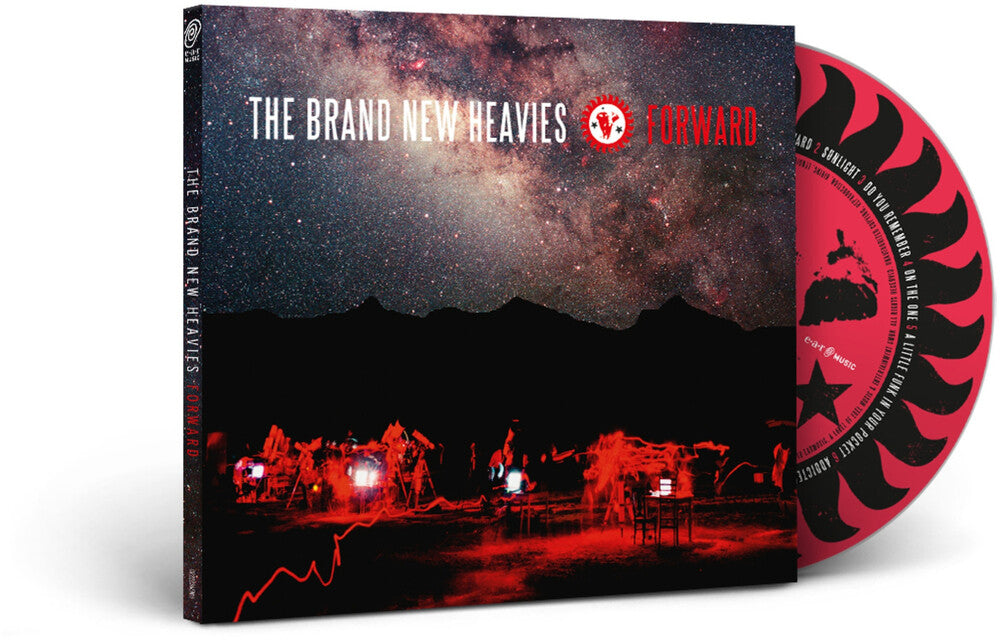 the album cover for The Brand New Heavies - Forward
