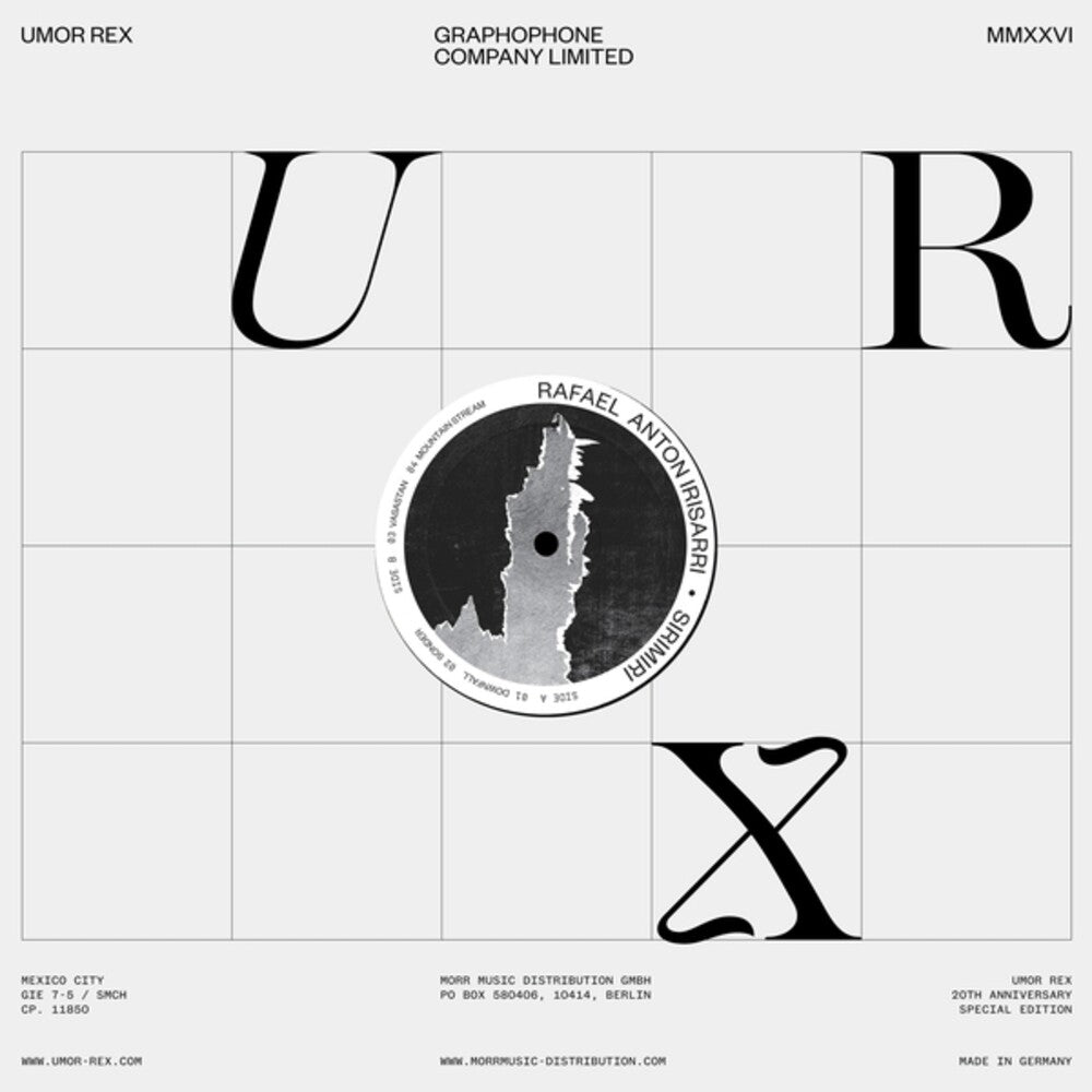 the album cover for Rafael Irisarri  Anton - Sirimiri