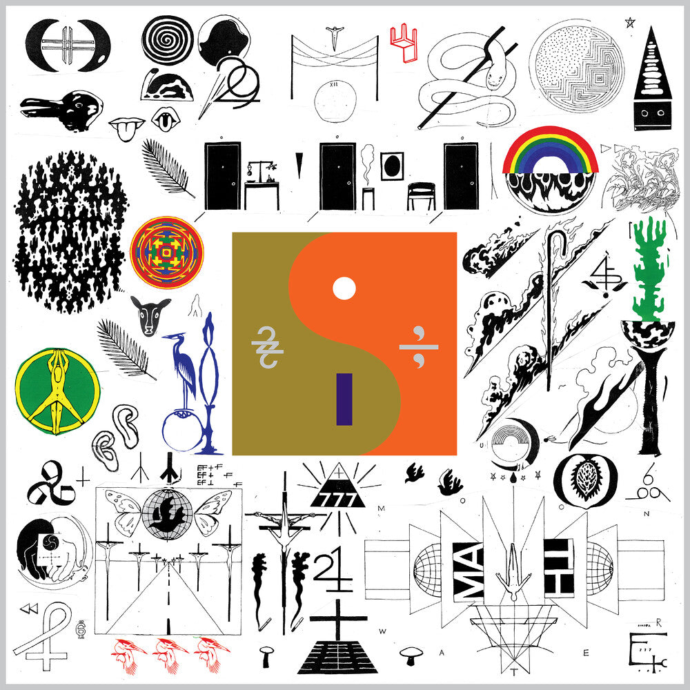 the album cover for Bon Iver - 22 A Million - 10th Anniversary [Frosted Silver]