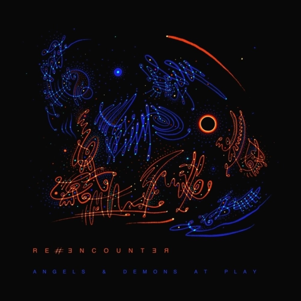 the album cover for Re-Encounter - Angels & Demons At Play