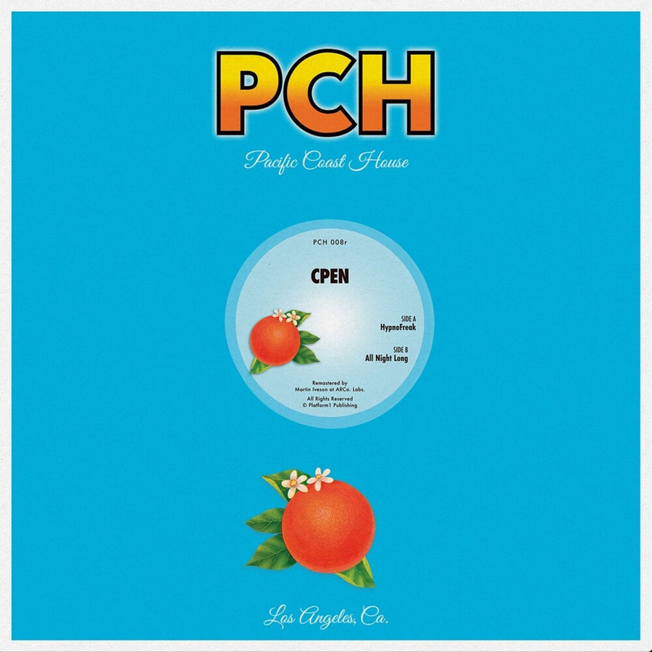 the album cover for Cpen - Hypnofreak / All Night Long [Colored Vinyl] (Org)