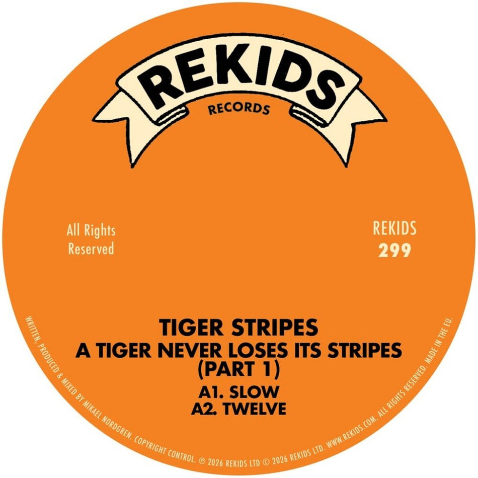 the album cover for Tiger Stripes - Tiger Never Loses Its Stripes (Part 1)