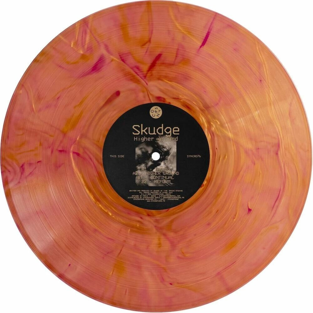 the album cover for Skudge - Higher Ground [Colored Vinyl]
