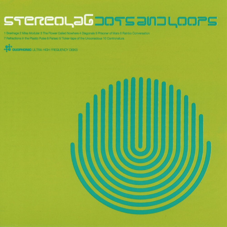 the album cover for Stereolab - Dots And Loops
