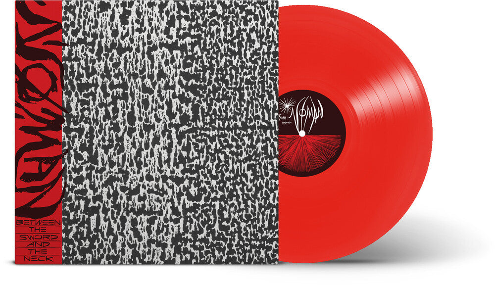 the album cover for NØ MAN - Between the Sword and the Neck [Pregnant Hearts Red]
