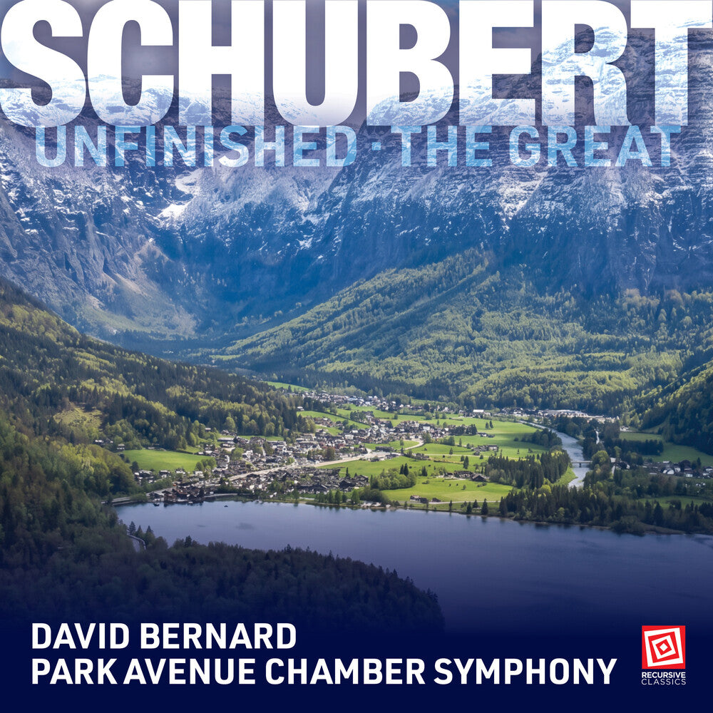 the album cover for David Bernard - Schubert: Symphony No 8 In B Minor D 759