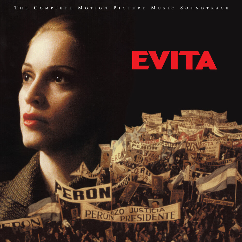 the album cover for Madonna (Cvnl) (Ltd) (Red) - Evita - O.S.T. [Clear Vinyl] [Limited Edition] (Red)