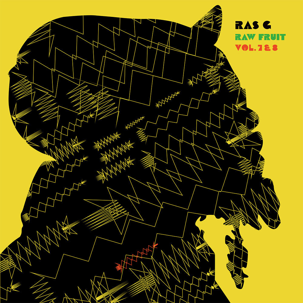 the album cover for Ras G - Raw Fruit Vol. 7 & 8 [Bright Green]