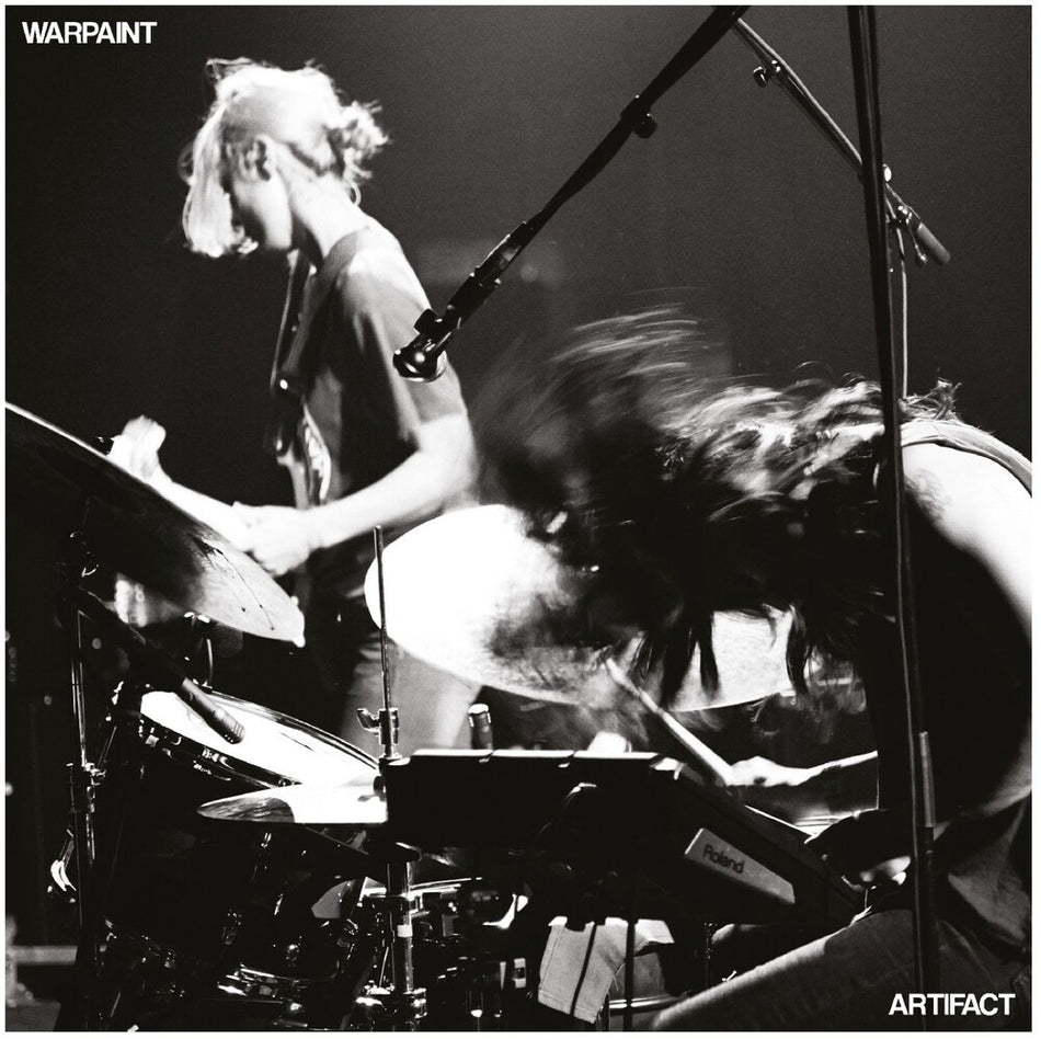 the album cover for Warpaint - Artifact [Clear/White Marble]