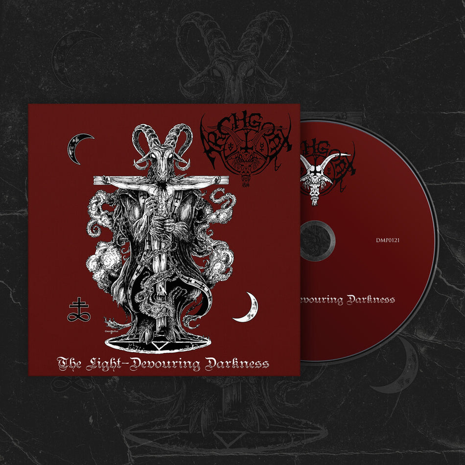 the album cover for Archgoat - Light-Devouring Darkness (Uk)