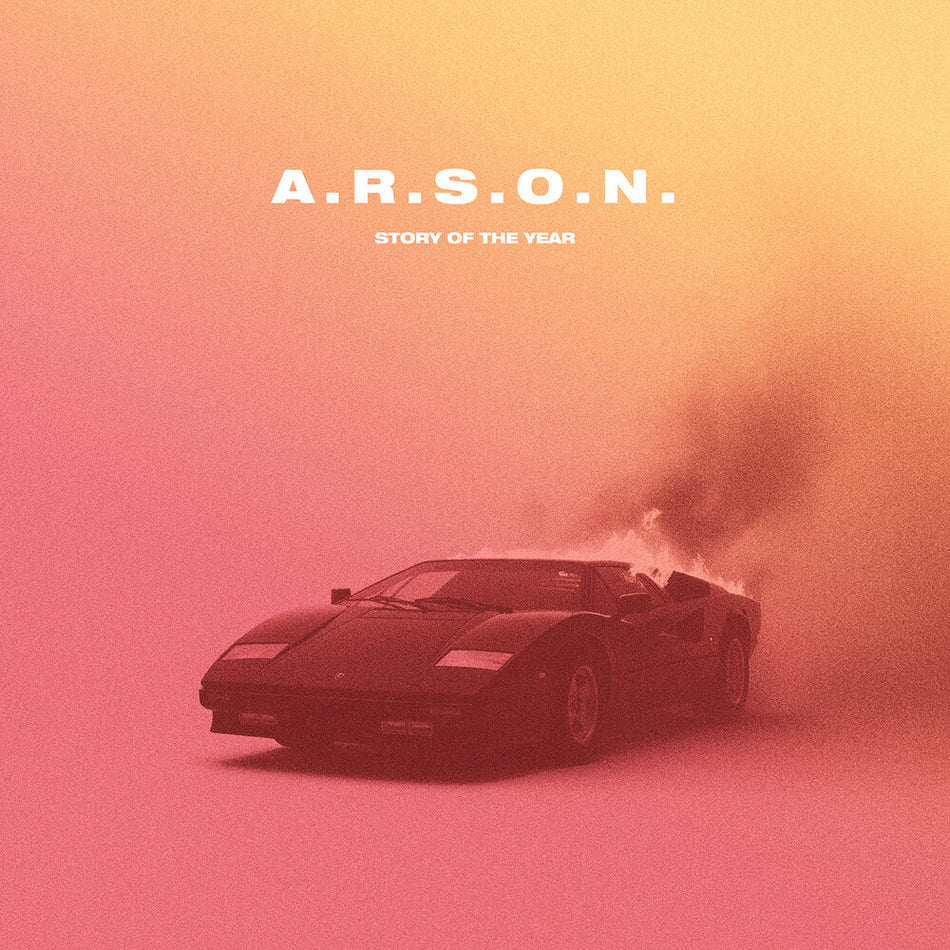 the album cover for Story Of The Year - Arson [Colored Vinyl] (Pnk) (Ylw)