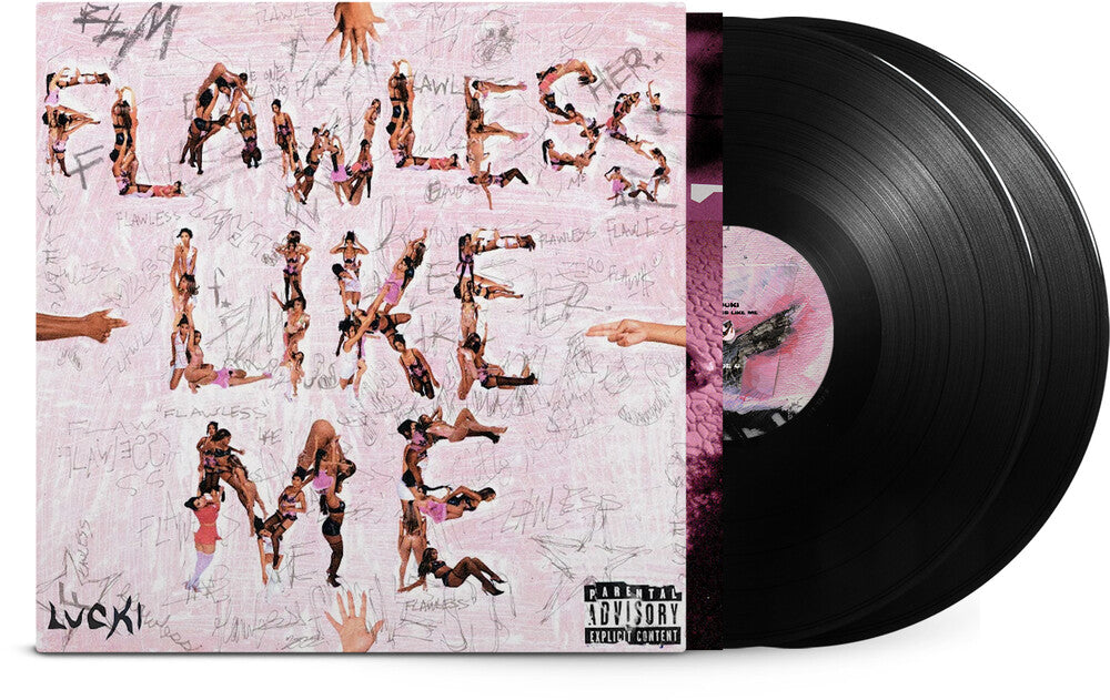 the album cover for Lucki - Flawless Like Me