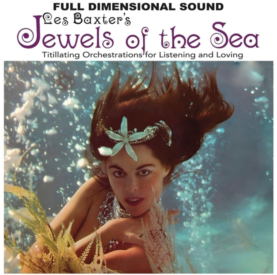 the album cover for Les Baxter - Jewels Of The Sea