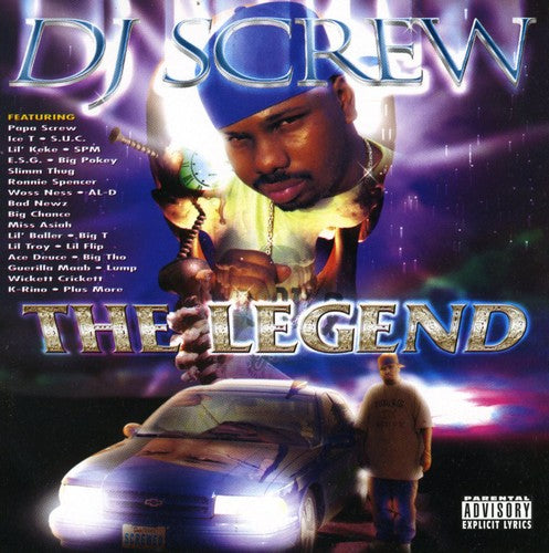the album cover for Dj Screw - Legend