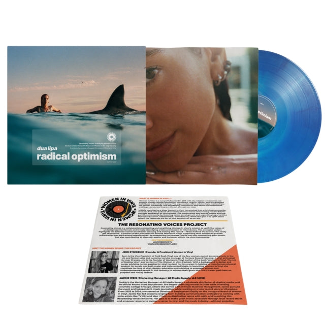 DUA LIPA - RADICAL OPTIMISM (WOMEN IN VINYL GALAXY BLUE VINYL)