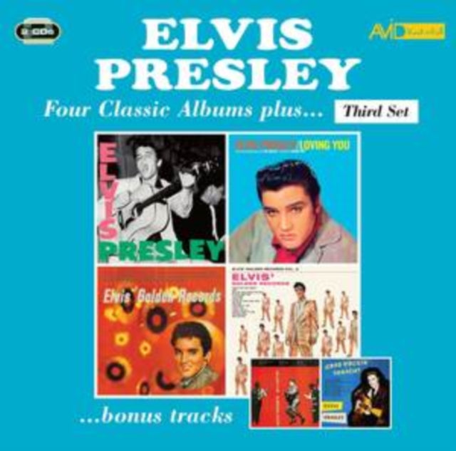 ELVIS PRESLEY - ROCK & ROLL / LOVING YOU / ELVIS' GOLDEN RECORDS VOL 1 & 2 (CD)