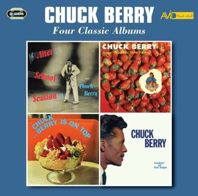 CHUCK BERRY - FOUR CLASSIC ALBUMS (CD)