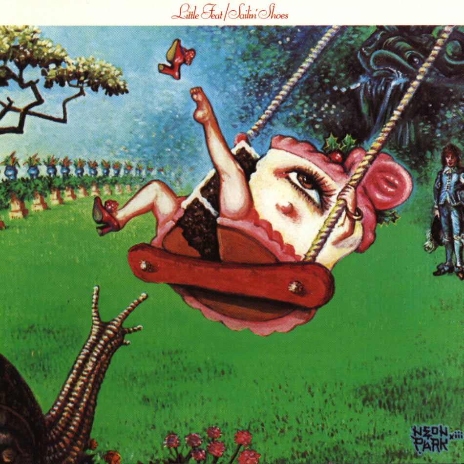 the album cover for Little Feat - Sailin Shoes