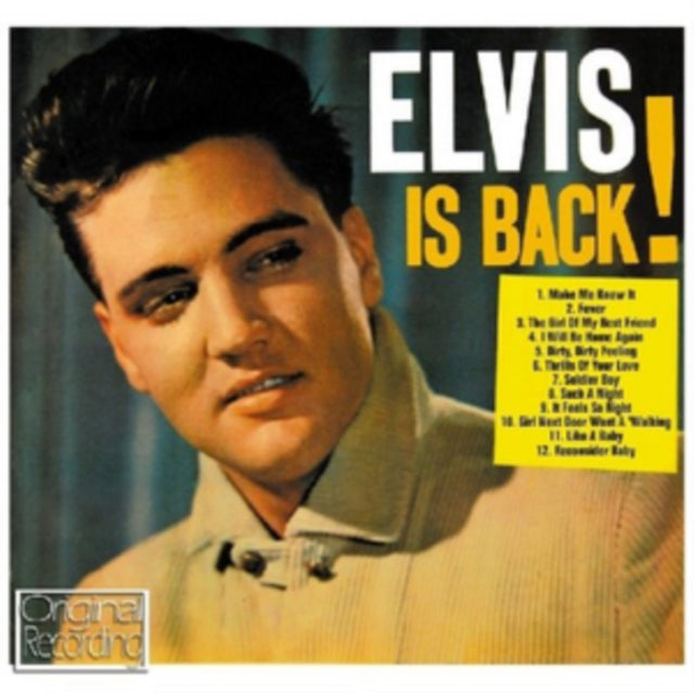 Elvis Presley - Elvis is Back! (CD)