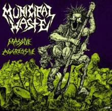 Municipal Waste - MASSIVE AGGRESSIVE (TOXIC GREEN & PURPLE MERGE VINYL) (RSD)