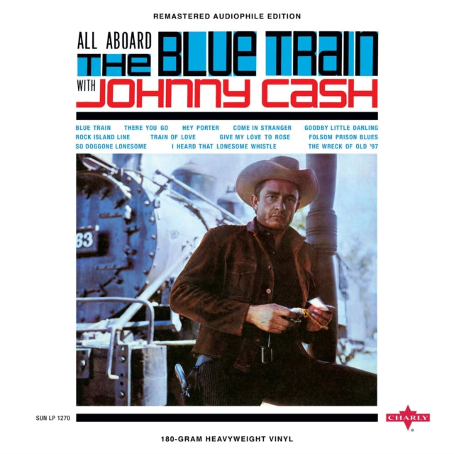 Johnny Cash - All Aboard the Blue Train with Johnny Cash (LP)