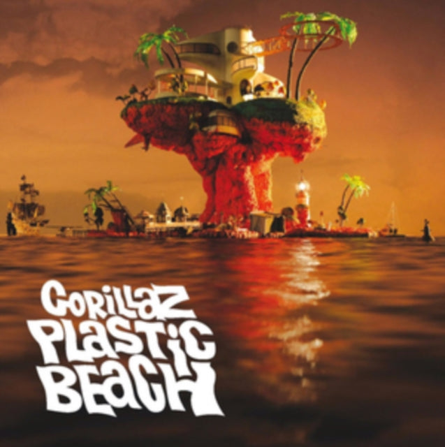 GORILLAZ - PLASTIC BEACH (LP)