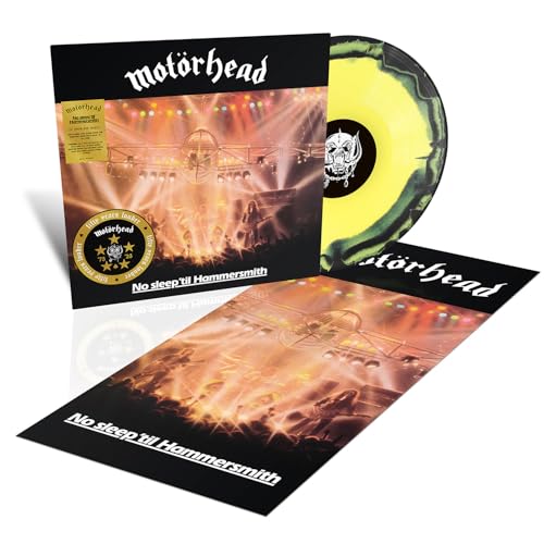 MOTORHEAD - NO SLEEP TIL' HAMMERSMITH (YELLOW/BLACK VINYL)