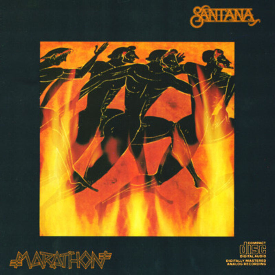 the album cover for Santana - Marathon