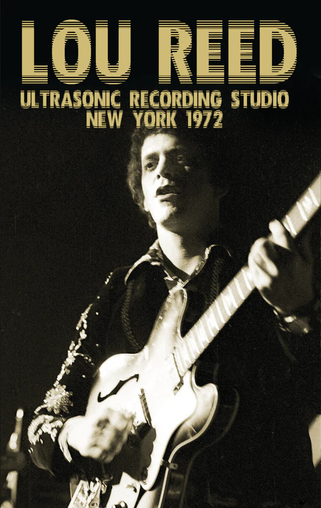LOU REED- ULTRASONIC RECORDING STUDIO NY 1972 (CASS)