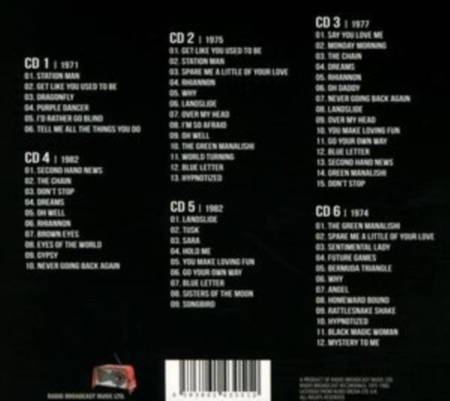 FLEETWOOD MAC - CLASSIC RADIO BROADCAST RECORDINGS 6CD BOX (CD)