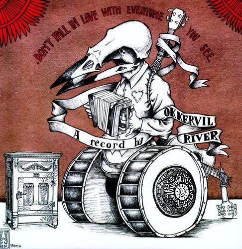 the album cover for Okkervil River - Don't Fall in Love with Everyone You See