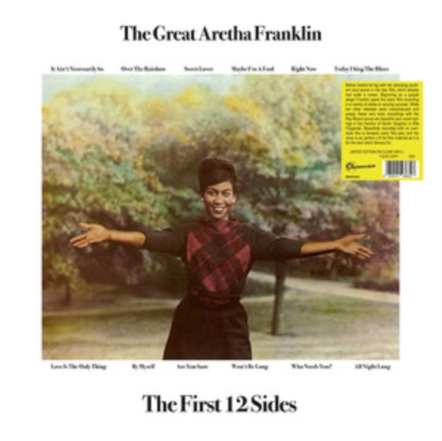 ARETHA FRANKLIN - GREAT ARETHA FRANKLIN: THE FIRST 12 SIDES (LP)
