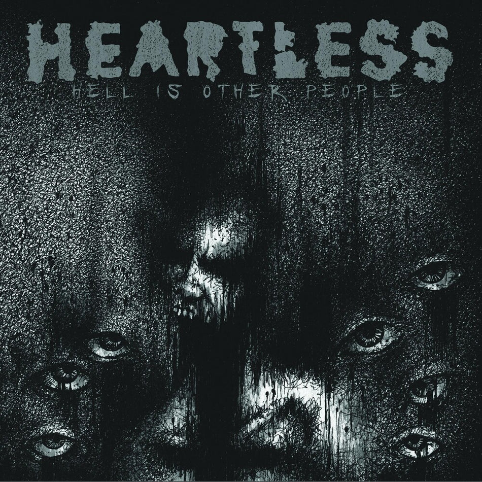 the album cover for Heartless - Hell Is Other People