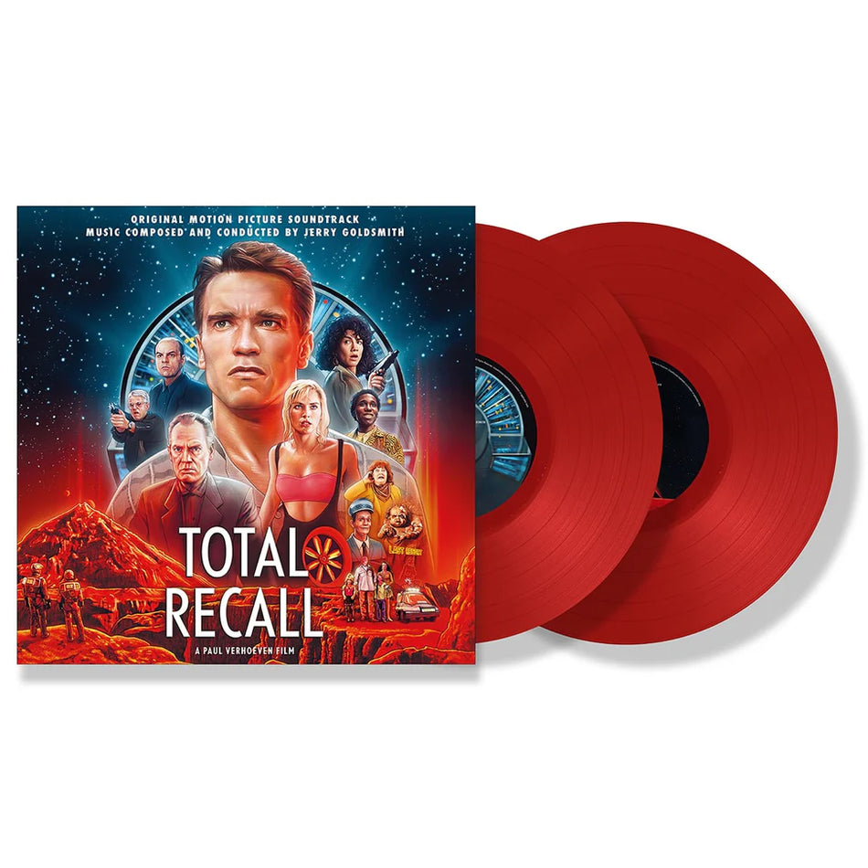JERRY GOLDSMITH - TOTAL RECALL (ORIGINAL SOUNDTRACK) (RED VINYL)