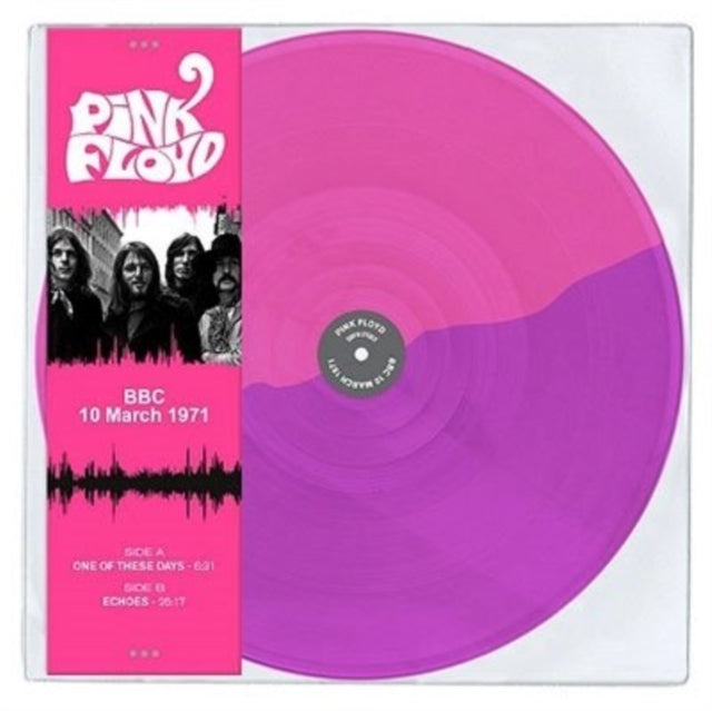 PINK FLOYD - BBC 10 MARCH 1971 (PINK & PURPLE VINYL)