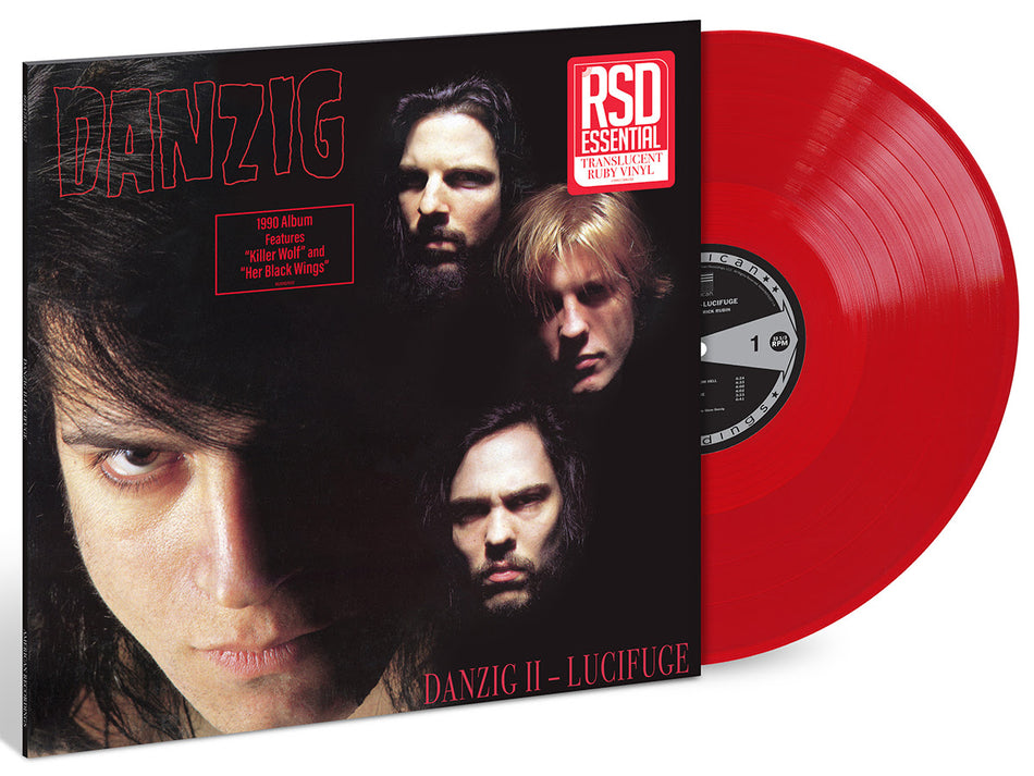 PREORDER: DANZIG - DANZIG II: LUCIFUGE (RSD ESSENTIAL RUBY RED VINYL)