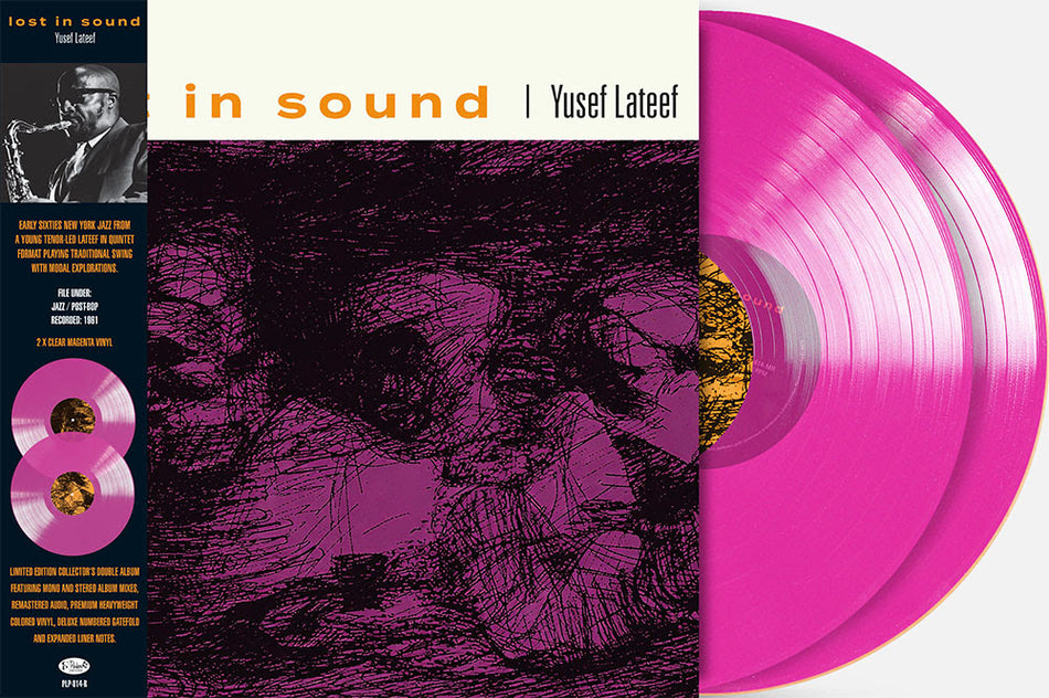 PREORDER: YUSEF LATEEF - LOST IN SOUND (INDIE EXCLUSIVE CLEAR MAGENTA VINYL)