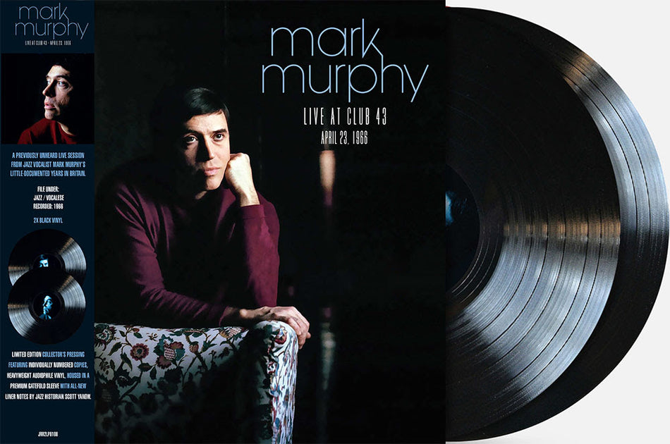 PREORDER: MARK MURPHY - LIVE AT CLUB 43, 1966 MANCHESTER, UK (INDIE EXCLUSIVE VINYL)