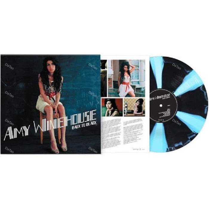 Amy Winehouse - Back to Black (Blue & Black Cornetto Vinyl)