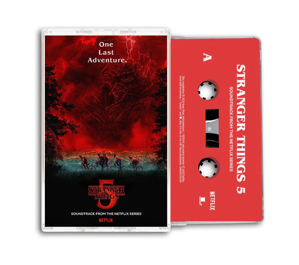 PREORDER: STRANGER THINGS 5 (OST CASSETTE)