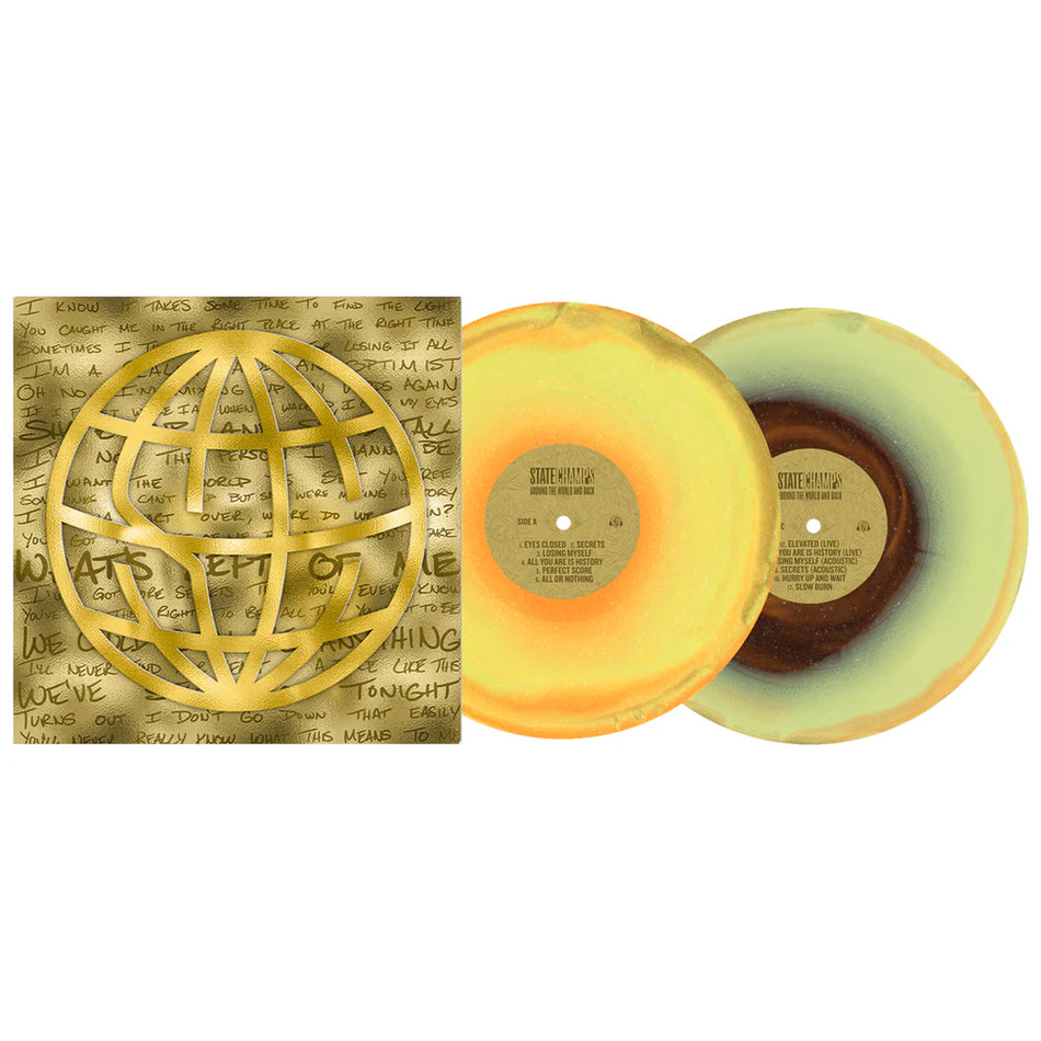 PREORDER: STATE CHAMPS- AROUND THE WORLD AND BACK (COLORED LP)