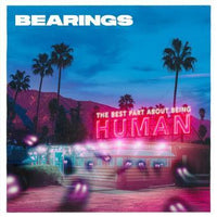 Bearings - The Best Part About Being Human (Clear w/ Blue, Purple & Pink Splatter)